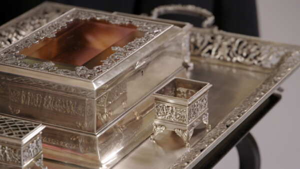 05 Jugendstil Rauchergarnitur