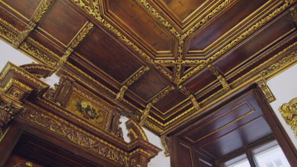 06 Ein seltener Fall Im Palais Neupauer Breuner sind noch die Holzvertäfelungen der Beletage erhalten