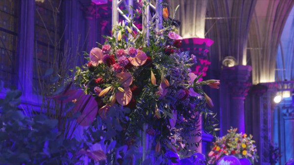 08 Rathaus Blumenball deko detail Wiener Baelle