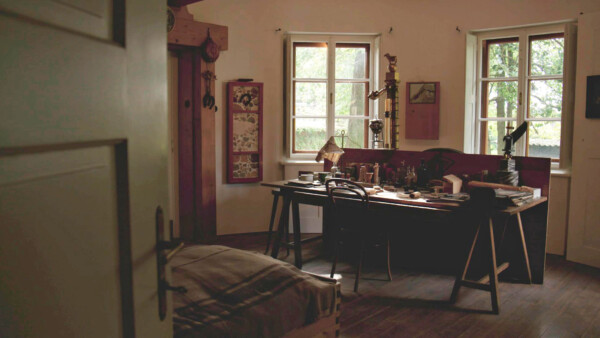 16 Arbeitszimmer von Joze Plecnik heute Teil des Plecnik Museums