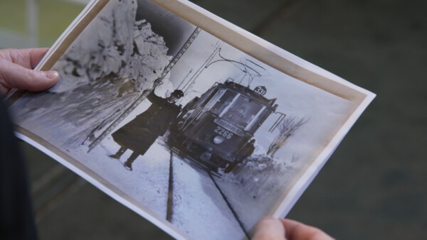 1 altes Bild Schnee in Wien