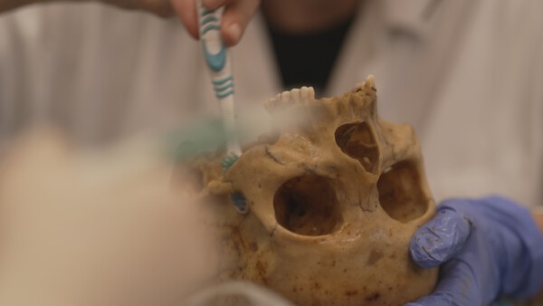 Bild 03 Waschen eines Fundes