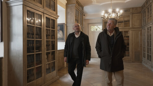 Bild9 Karl Hohenlohe und Reinhard Gruber durchs Palais