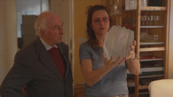 Die Glasverleger Peter Rath und Petra Matelova