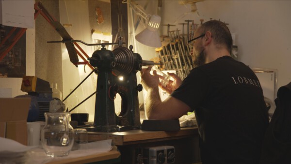 Glasveredelung bei der Firma Lobmeyr