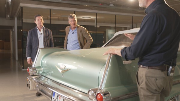 WSS120 Pressefotos Max Wohlgemuth Kari Hohenlohe Reinhard Granner Cadillac